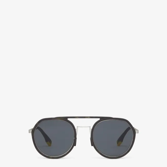 Man Havana Sunglasses Fendi Sunglasses