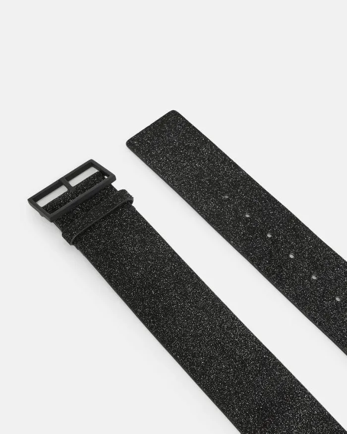 Mary Sparkle Leather Wide Waist Belt Blackmatte Black Women AllSaints Leather Belts Mary Sparkle Leather Wide Waist Belt Blackmatte Black Women AllSaints Leather Belts