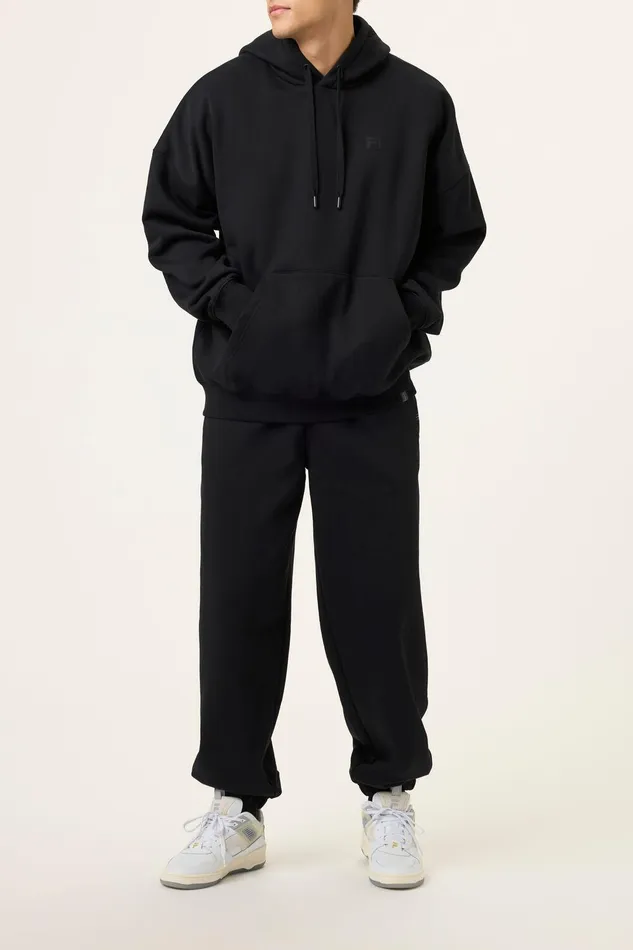 Matching Sets Men Fila Apex Oversized Hoodie 001 Black Matching Sets Men Fila Apex Oversized Hoodie 001 Black