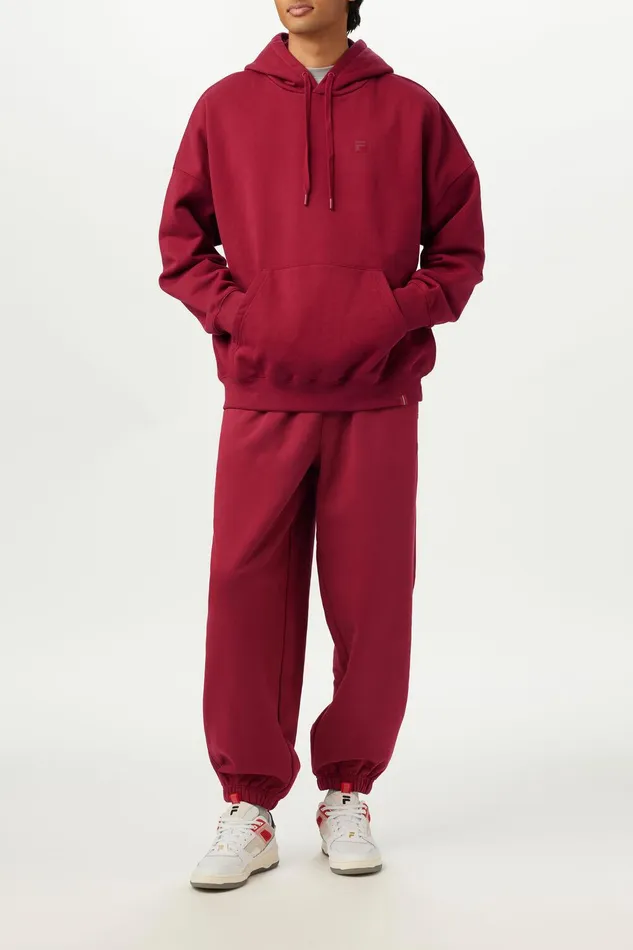 Matching Sets Men Fila Apex Oversized Hoodie 600 Tibetan Red Matching Sets Men Fila Apex Oversized Hoodie 600 Tibetan Red