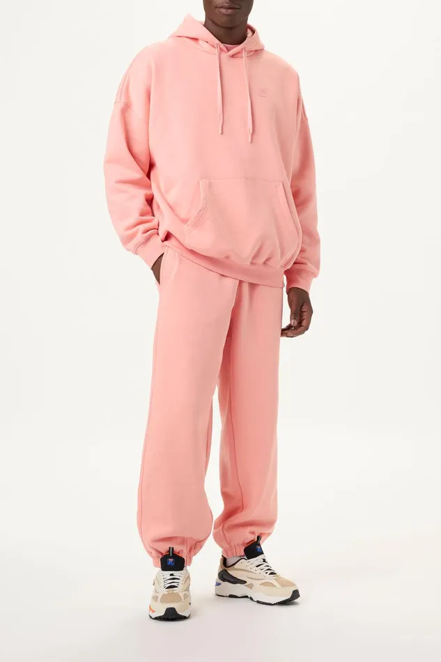 Matching Sets Women Fila Apex Oversized Hoodie 800 Coral Almond
