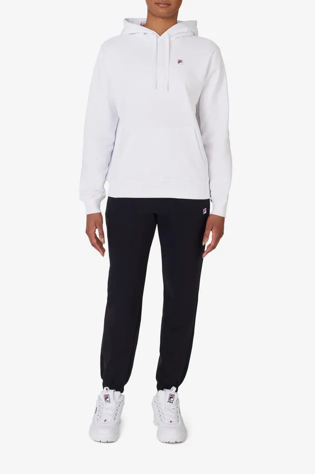 Matching Sets Women Fila Classic Hoodie 100 White