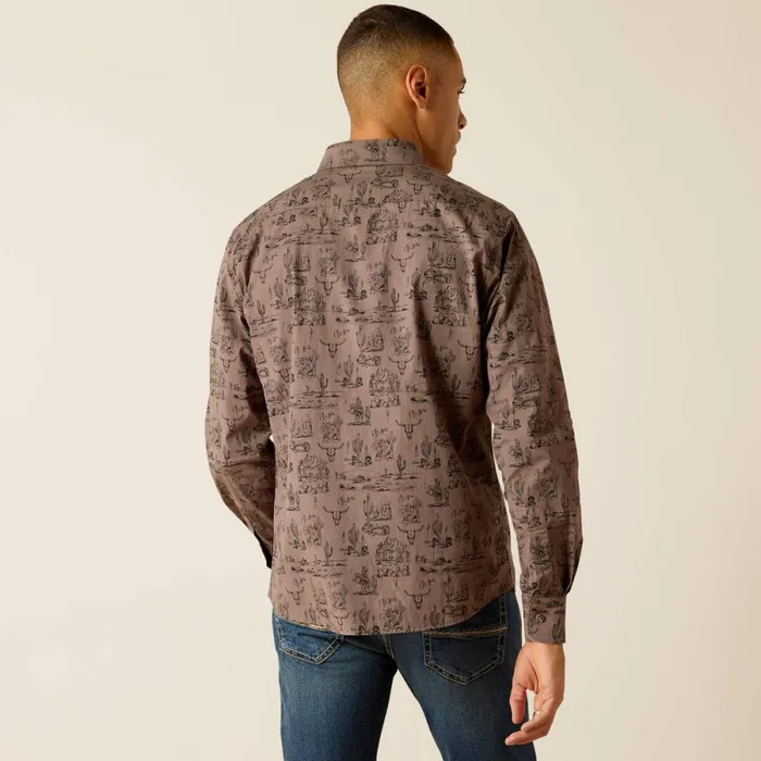 Matteo Stretch Modern Fit Shirt Eiffel Tower Men Ariat Button Down Shirts Matteo Stretch Modern Fit Shirt Eiffel Tower Men Ariat Button Down Shirts