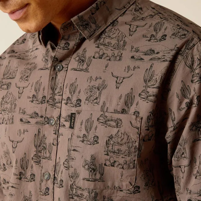 Matteo Stretch Modern Fit Shirt Eiffel Tower Men Ariat Button Down Shirts Matteo Stretch Modern Fit Shirt Eiffel Tower Men Ariat Button Down Shirts