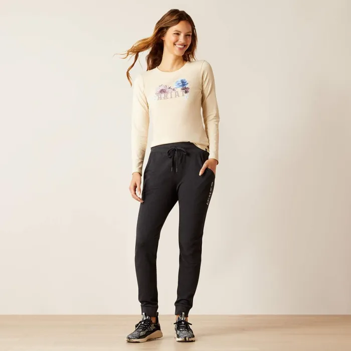 Memento Jogger Charcoal Women Ariat Pants and Shorts Memento Jogger Charcoal Women Ariat Pants and Shorts