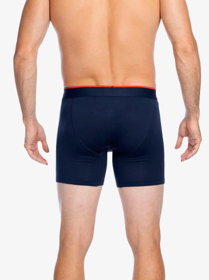 Men 3PK BOXER BRIEFS Navy Robert Graham Pajamas and Underwear