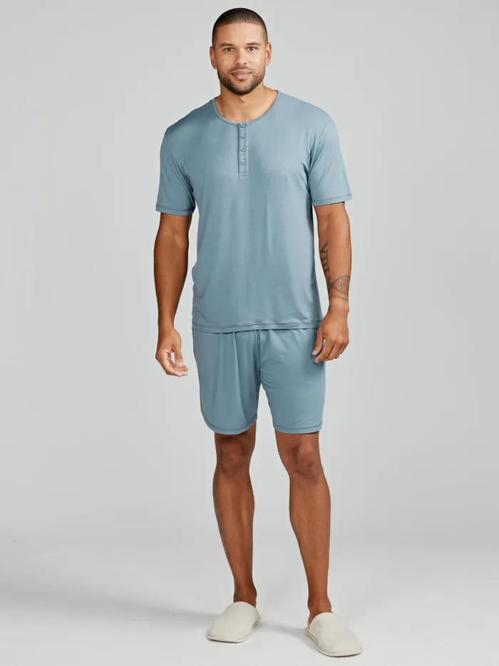 Men Bamboo Silk Short 20 Tasc Performance Lounge
