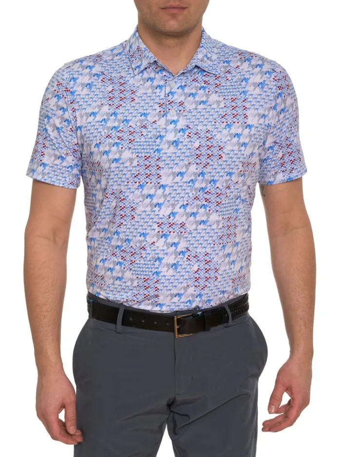 Men BASEL PERFORMANCE POLO White Robert Graham Polos and TShirts