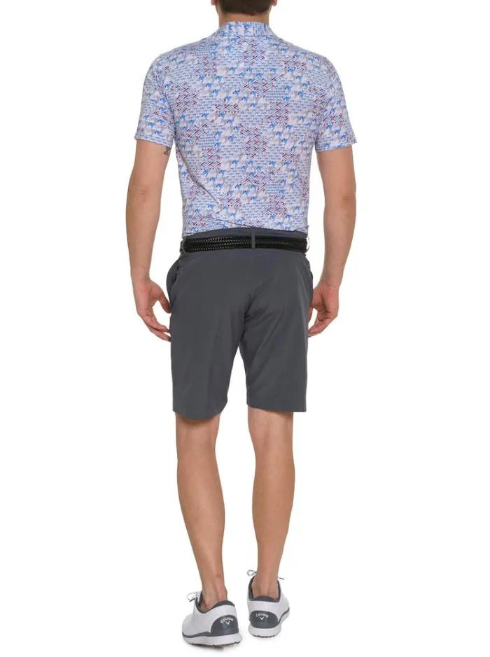 Men BASEL PERFORMANCE POLO White Robert Graham Polos and TShirts