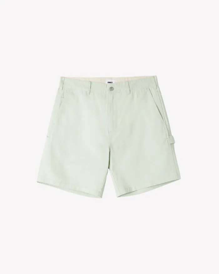 Men BIG TIMER CARPENTER SHORT Java Brown OBEY Clothing BOTTOMS
