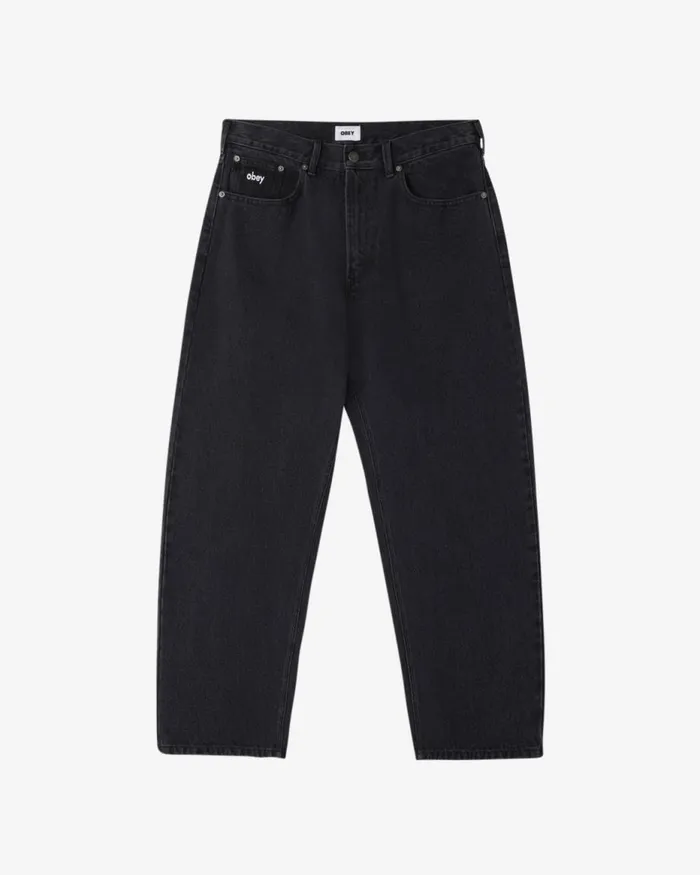 Men BIGWIG BAGGY DENIM Light Indigo OBEY Clothing Denim