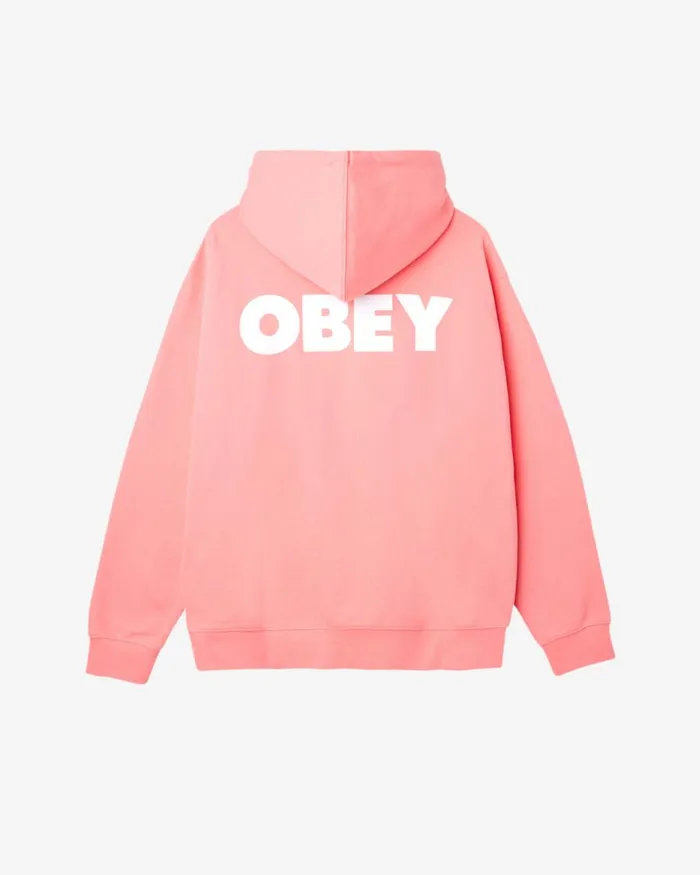 Men BOLD HEAVYWEIGHT PULLOVER Hydrangea OBEY Clothing SWEATSHIRTS