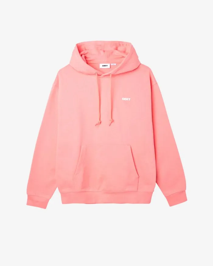 Men BOLD HEAVYWEIGHT PULLOVER Hydrangea OBEY Clothing SWEATSHIRTS