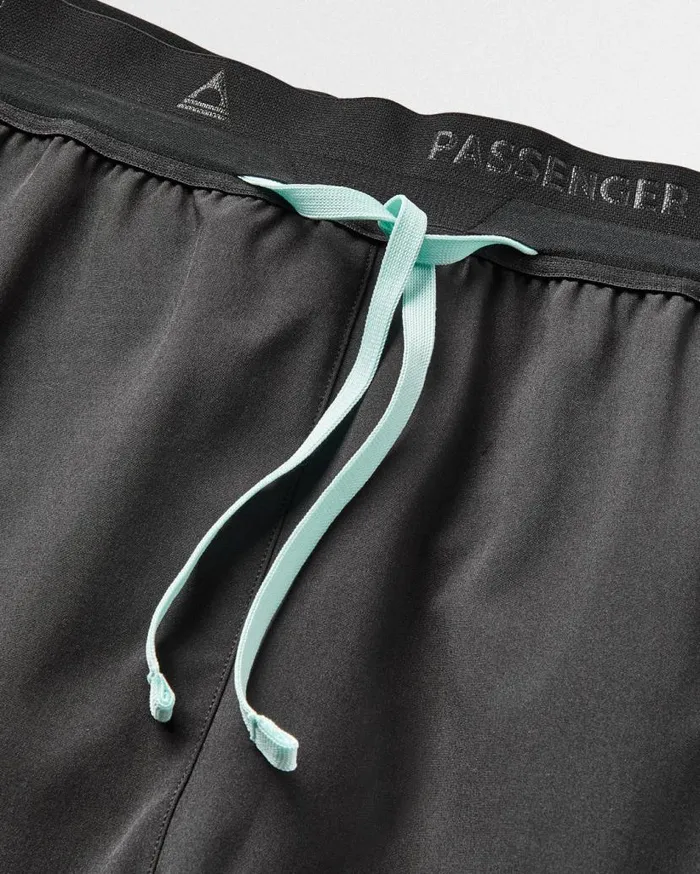 Men Bottoms Passenger Exploration Trail Recycled Shorts Black Black