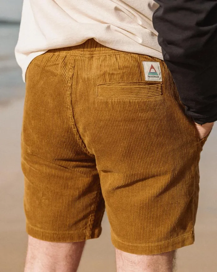 Men Bottoms Passenger Topanga Cord Shorts Tapenade Tapenade