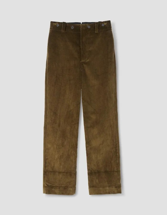 Men Brace Button Trouser Nutmeg Margaret Howell Trousers