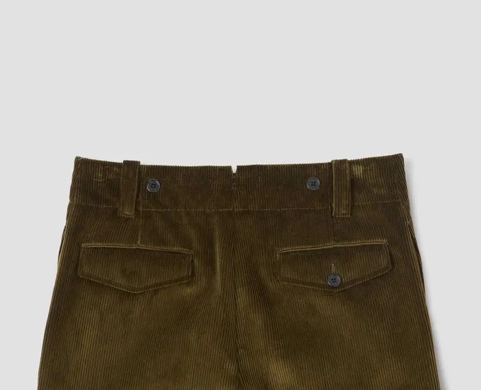 Men Brace Button Trouser Nutmeg Margaret Howell Trousers