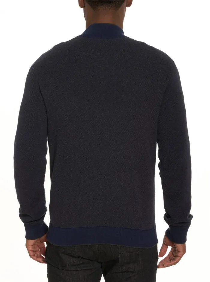 Men CALABRIA SWEATER Grey Robert Graham Sweaters and Knits