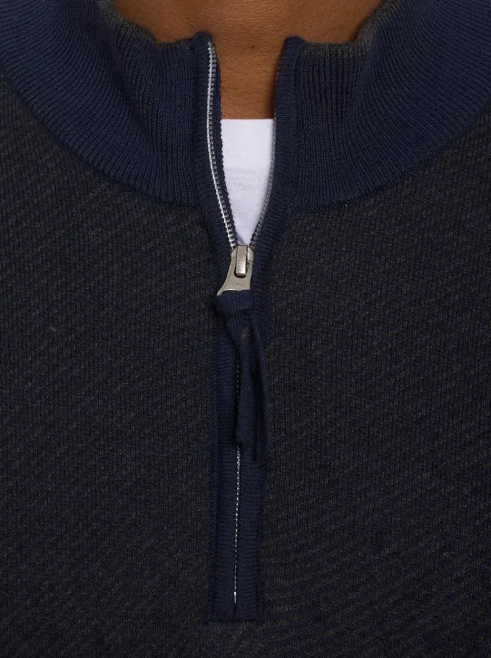 Men CALABRIA SWEATER Grey Robert Graham Sweaters and Knits
