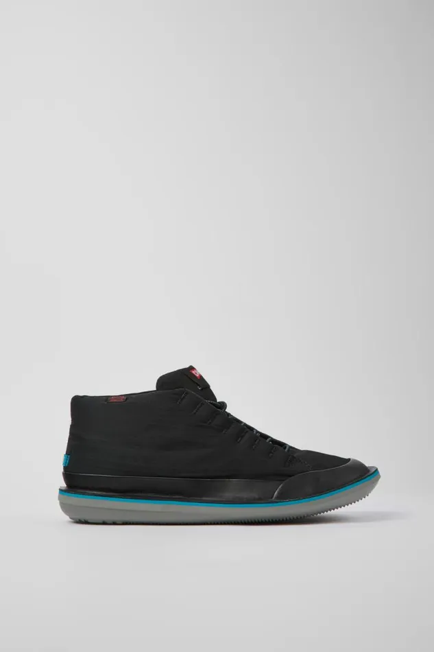 Men Camper Ankle Boots Beetle PrimaLoft Black Textile And Nubuck Ankle Boots Men Camper Ankle Boots Beetle PrimaLoft Black Textile And Nubuck Ankle Boots