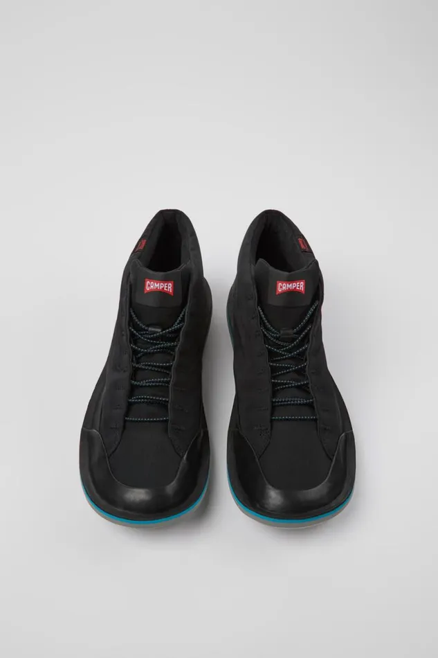 Men Camper Ankle Boots Beetle PrimaLoft Black Textile And Nubuck Ankle Boots Men Camper Ankle Boots Beetle PrimaLoft Black Textile And Nubuck Ankle Boots
