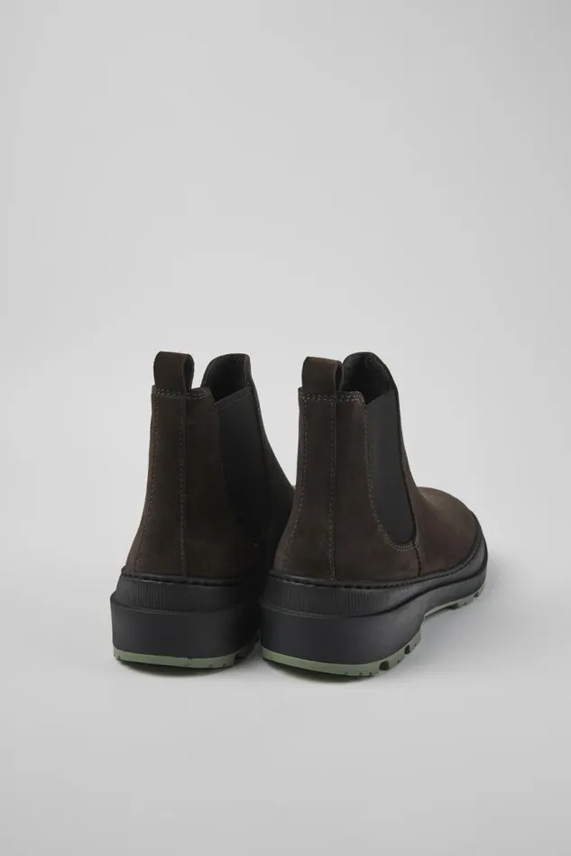 Men Camper Ankle Boots Brutus Trek MICHELIN Gray Nubuck Ankle Boots Men Camper Ankle Boots Brutus Trek MICHELIN Gray Nubuck Ankle Boots