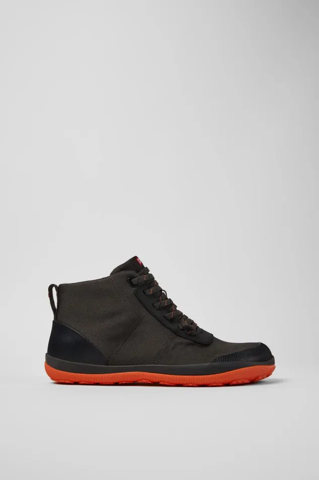 Men Camper Ankle Boots Peu Pista GORETEX Gray Textile Ankle Boots Men Camper Ankle Boots Peu Pista GORETEX Gray Textile Ankle Boots