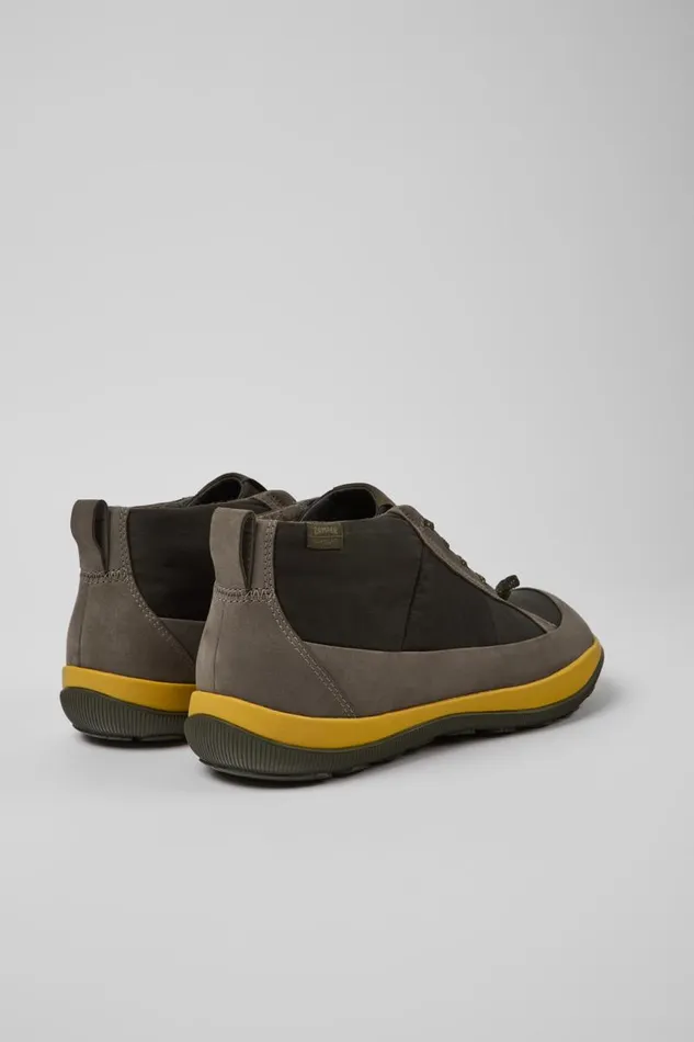 Men Camper Ankle Boots Peu Pista Green Ankle Boots Men Camper Ankle Boots Peu Pista Green Ankle Boots