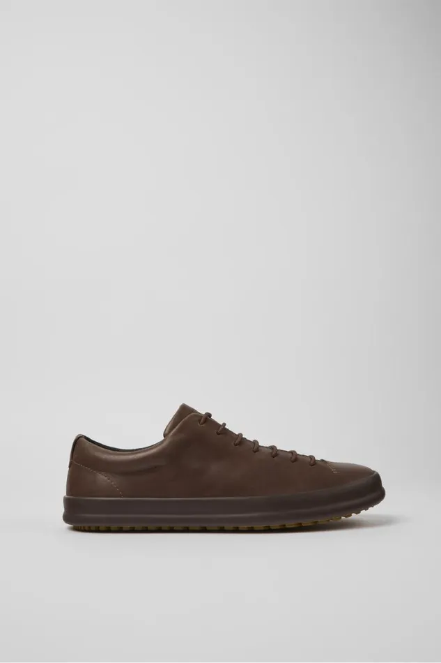 Men Camper Casual Shoes Chasis Casual Brown Lace Up Shoe