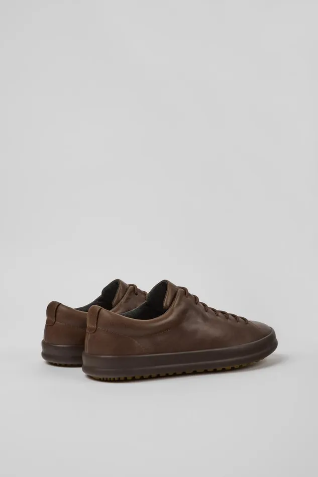 Men Camper Casual Shoes Chasis Casual Brown Lace Up Shoe