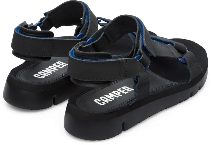 Men Camper Casual Shoes Oruga Black Sporty Strap Sandal Men Camper Casual Shoes Oruga Black Sporty Strap Sandal