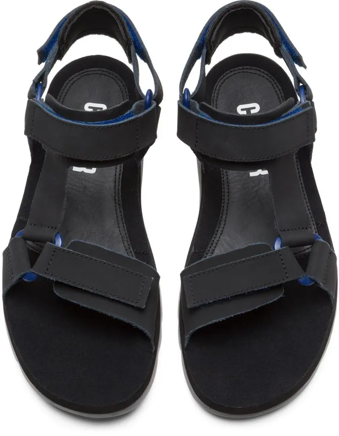 Men Camper Casual Shoes Oruga Black Sporty Strap Sandal Men Camper Casual Shoes Oruga Black Sporty Strap Sandal