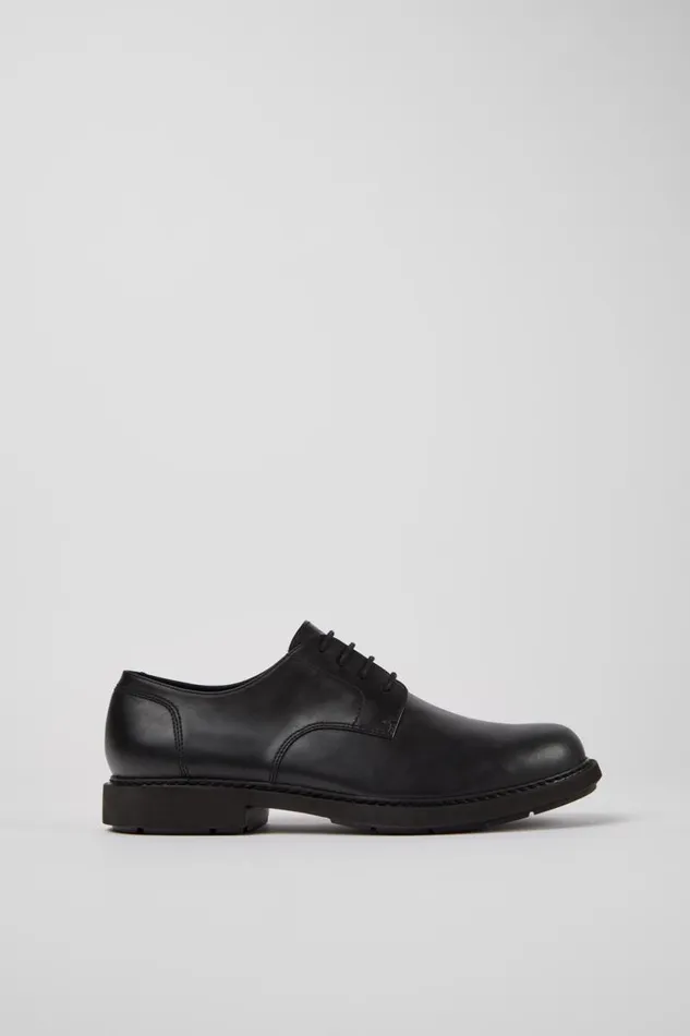 Men Camper Formal Shoes Neuman Classic Black Shoe