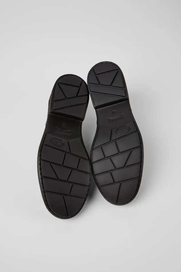 Men Camper Formal Shoes Neuman Classic Black Shoe