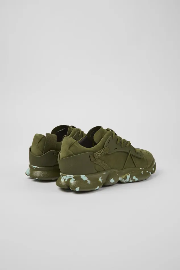 Men Camper Sneakers Karst Green NubuckTextile Sneaker Men Camper Sneakers Karst Green NubuckTextile Sneaker