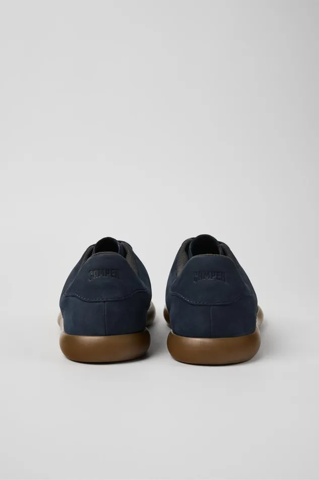 Men Camper Sneakers Pelotas Soller Blue Nubuck Sneakers Men Camper Sneakers Pelotas Soller Blue Nubuck Sneakers