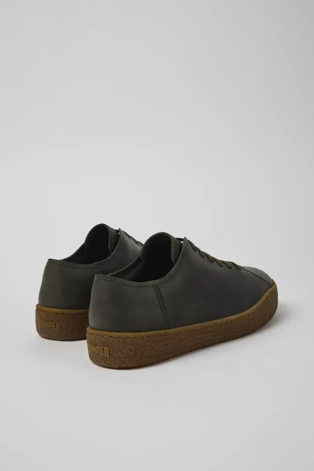 Men Camper Sneakers Peu Terreno Green Nubuck Shoes Men Camper Sneakers Peu Terreno Green Nubuck Shoes