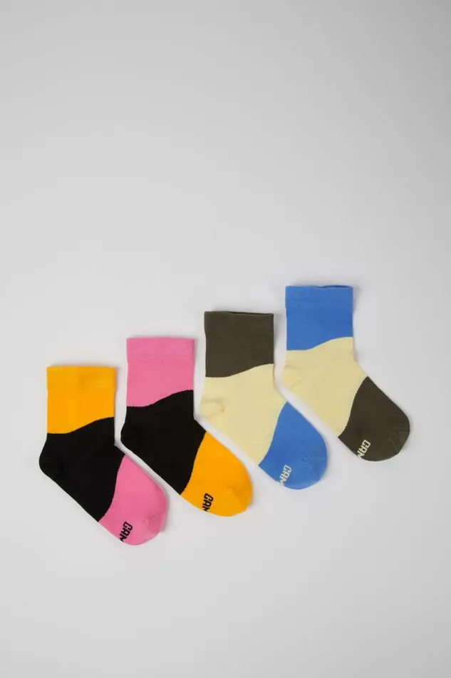 Men Camper Socks Odd Socks Pack Two Pair Pack Of Multicolored Socks Men Camper Socks Odd Socks Pack Two Pair Pack Of Multicolored Socks