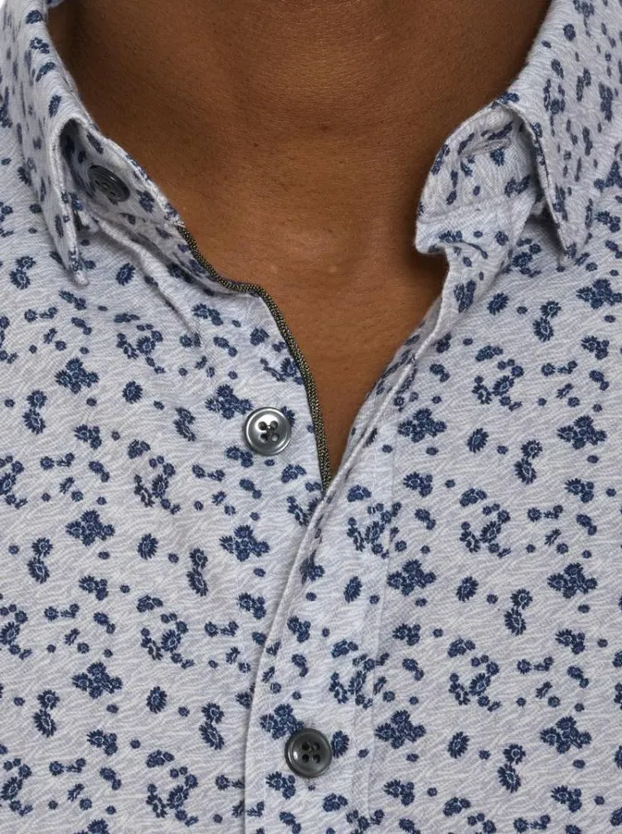 Men CATTANEO LONG SLEEVE BUTTON DOWN SHIRT White Robert Graham Button Down Shirts