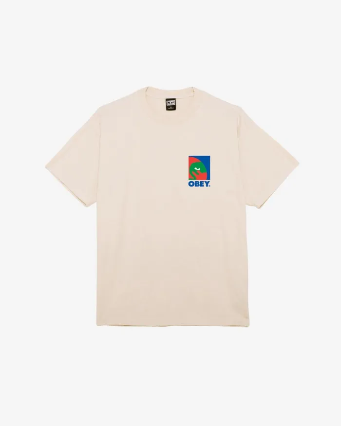 Men CIRCULAR ICON HEAVYWEIGHT TSHIRT Sago OBEY Clothing TSHIRTS