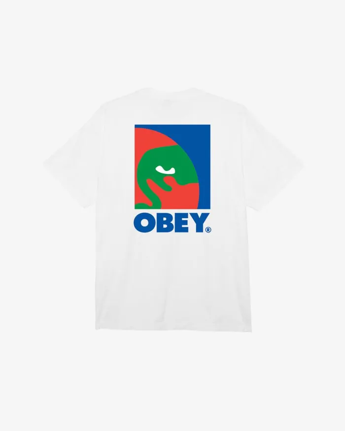 Men CIRCULAR ICON HEAVYWEIGHT TSHIRT Sago OBEY Clothing TSHIRTS