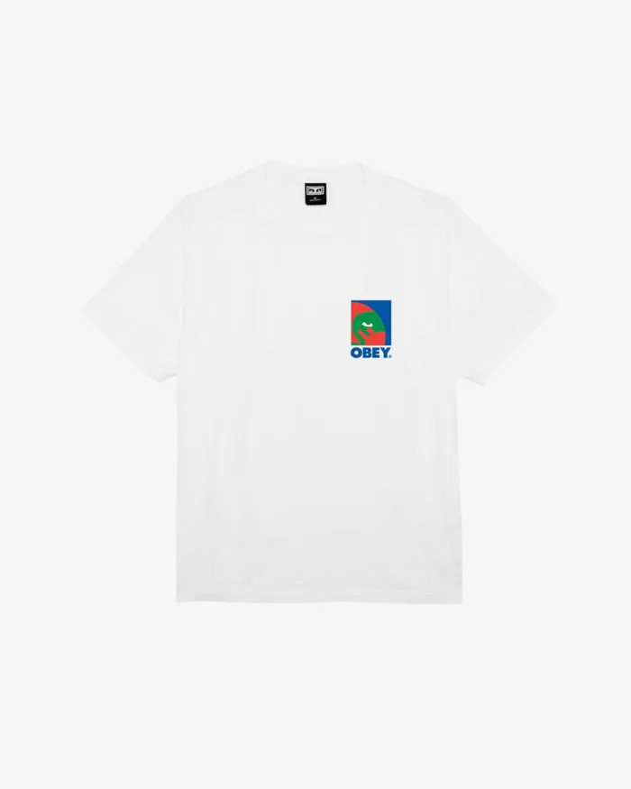 Men CIRCULAR ICON HEAVYWEIGHT TSHIRT Sago OBEY Clothing TSHIRTS