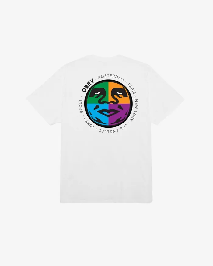 Men CITY BUILT CLASSIC TSHIRT Black OBEY Clothing TSHIRTS