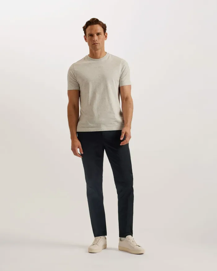 Men CLAPHUM 8211 Slim Fit Cotton Chinos Black Ted Baker Trousers and Chinos Men CLAPHUM 8211 Slim Fit Cotton Chinos Black Ted Baker Trousers and Chinos