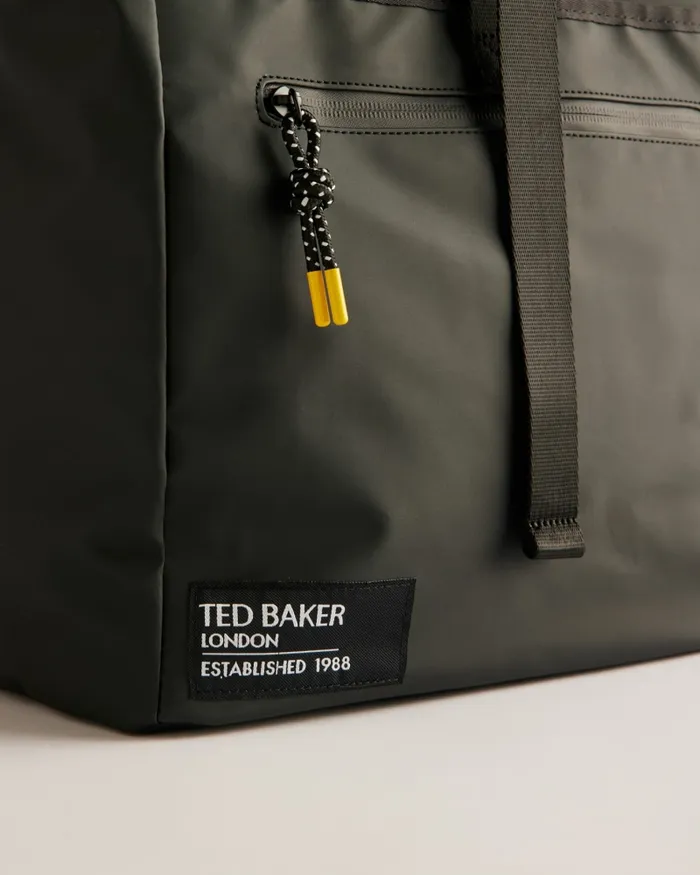 Men CLIME 8211 Rubberised Rolltop Backpack Jetblack Ted Baker Backpacks Men CLIME 8211 Rubberised Rolltop Backpack Jetblack Ted Baker Backpacks