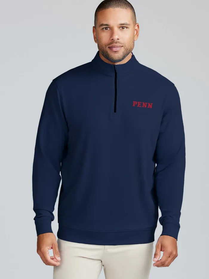 Men Cloud French Terry Quarter Zip 8211 UPenn Tasc Performance Quarter Zips