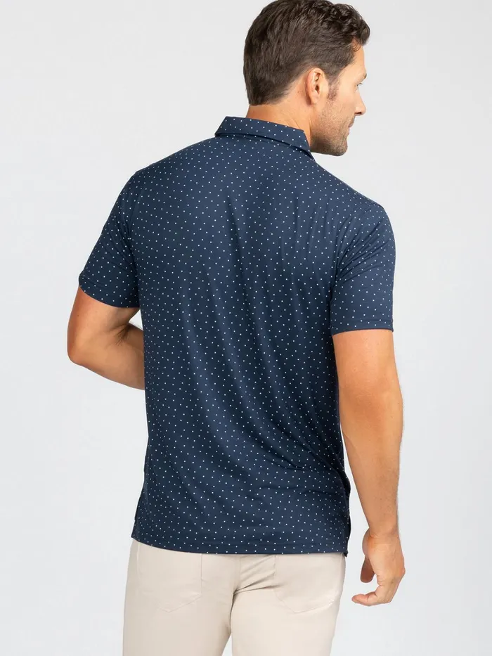 Men Cloud Polo 8211 Ace Dot 8211 Notre Dame Tasc Performance Polo Shirts