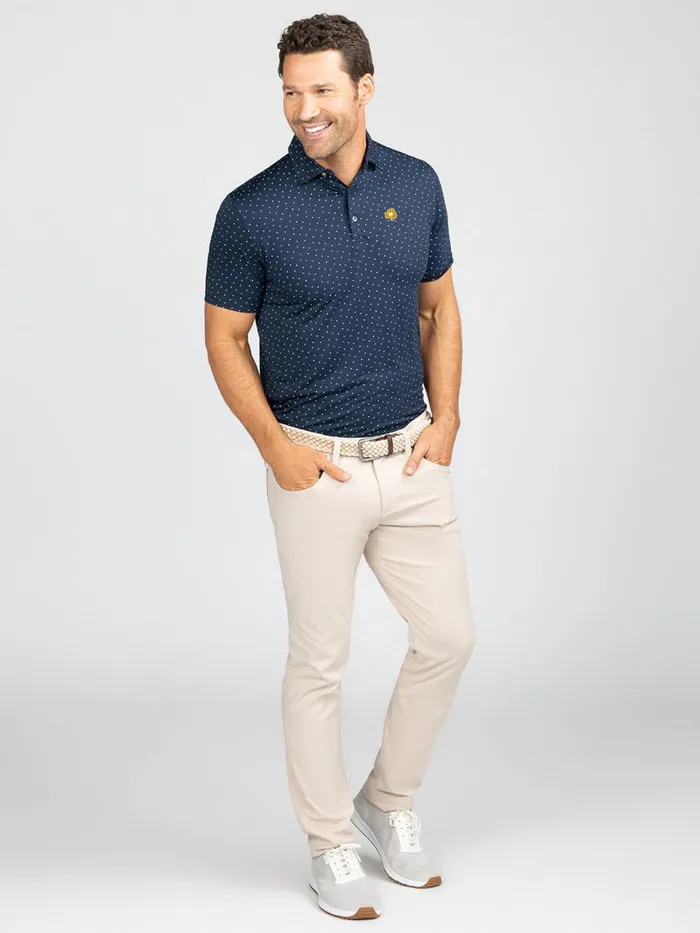 Men Cloud Polo 8211 Ace Dot 8211 Notre Dame Tasc Performance Polo Shirts