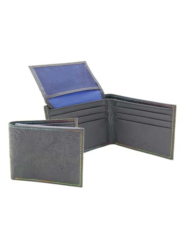 Men CURRENT SLIMFOLD WALLET Black Robert Graham Accessories