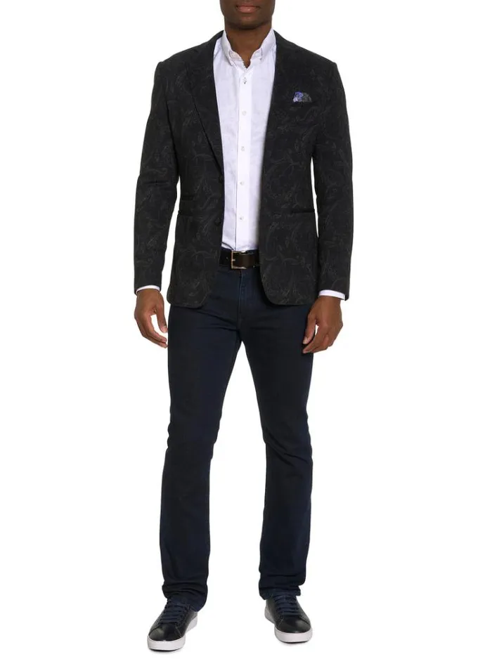 Men CUSANO BLAZER Black Robert Graham Blazers